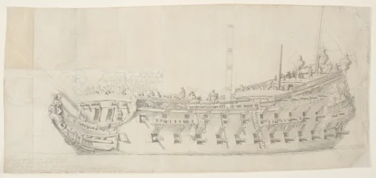 El Man-O-War francés Royale Thérèse